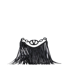 Valentino Garavani Black Leather Handbag