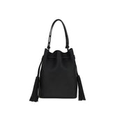 Valentino Garavani Black Leather Shoulder Bag