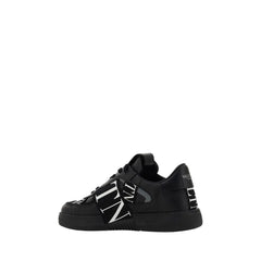 Valentino Garavani Black Leather VL7N Sneakers - EU 42 | US 9 - Sneakers