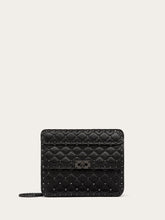 Valentino Garavani Black Nappa Leather Medium Rockstudt Spike Bag - Shoulder Bags
