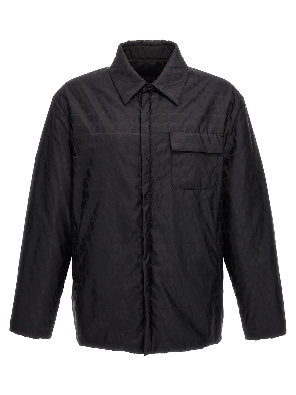 Valentino Garavani Schwarze Polyamidjacke - IT50 | L