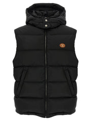 Valentino Garavani Black Polyamide Sleeveless Jacket