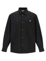 Valentino Garavani Black Polyester Jacket