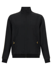 Valentino Garavani Black Polyester Sweatshirt