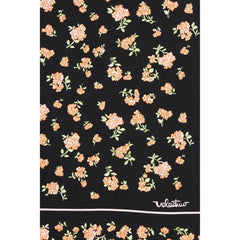 Valentino Garavani Black Silk Scarf