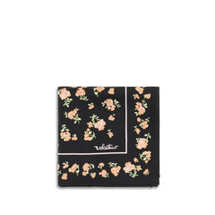 Valentino Garavani Black Silk Scarf