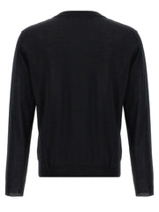 Valentino Garavani Black Virgin Wool Cardigan