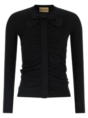 Valentino Garavani Black Viscose Cardigan