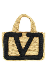 Valentino Garavani Black Viscose Tote Bag