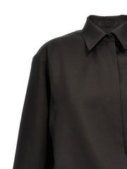 Valentino Garavani Black Wool Blouse