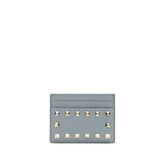 Valentino Garavani Blue Calf Leather Bos Taurus Wallet