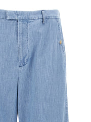 Valentino Garavani Blue Cotton Jeans Denim - IT50 | L