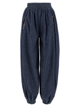 Valentino Garavani Blue Cotton Pants - IT38
