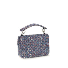 Valentino Garavani Blue Fabric Shoulder Bag