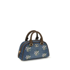 Valentino Garavani Blue Fabric Shoulder Bag