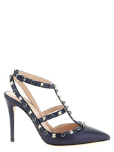 Valentino Garavani Blue Goatskin High Heel Pumps