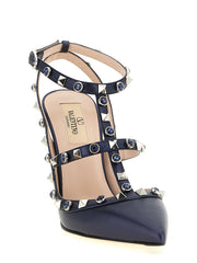 Valentino Garavani Blue Goatskin High Heel Pumps