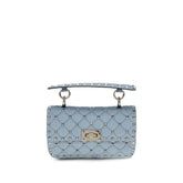 Valentino Garavani Blue Lamb Ovis Aries Aries Shoulder Bag