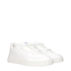 Valentino Garavani Blue Leather Sneakers