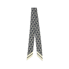 Valentino Garavani Blue Silk Scarf