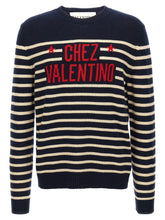 Valentino Garavani Blue Virgin Wool Cardigan