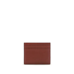 Valentino Garavani Bordeaux Calf Leather Bos Taurus Wallet