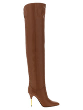 Valentino Garavani Brown Calfskin Over The Knee