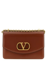 Valentino Garavani Brown Calfskin Shoulder Bag