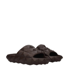 Valentino Garavani Brown Cotton Slippers Sandals - EU40/US7