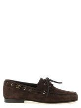 Valentino Garavani Braune Wildleder-Slipper