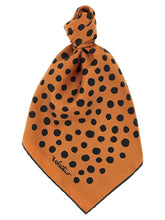 Valentino Garavani Brown Silk Scarf