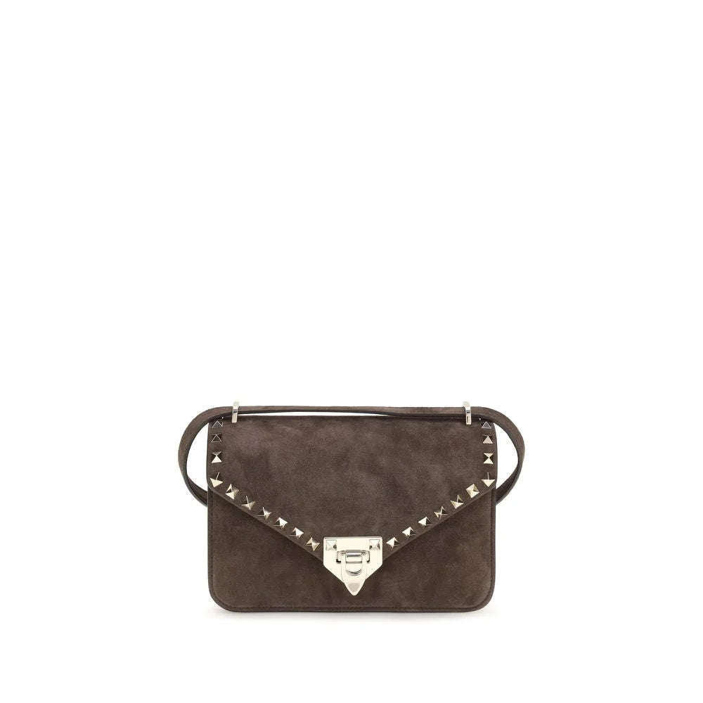 Valentino Garavani Sac Bandoulière Marron en Daim