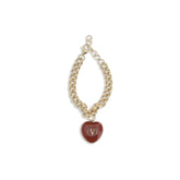 Valentino Garavani Coeur Royal chain Bracelet - M - Bracelets