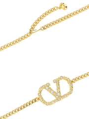 Valentino Garavani Gold Brass Belt - M