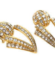 Valentino Garavani Gold Brass Earrings - One Size