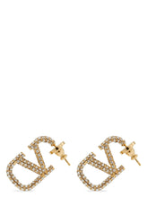 Valentino Garavani Gold Brass Earrings - One Size