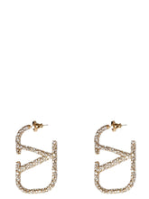 Valentino Garavani Gold Brass Earrings - One Size