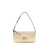 Valentino Garavani Gold Lamb Ovis Aries Aries Clutch Bag