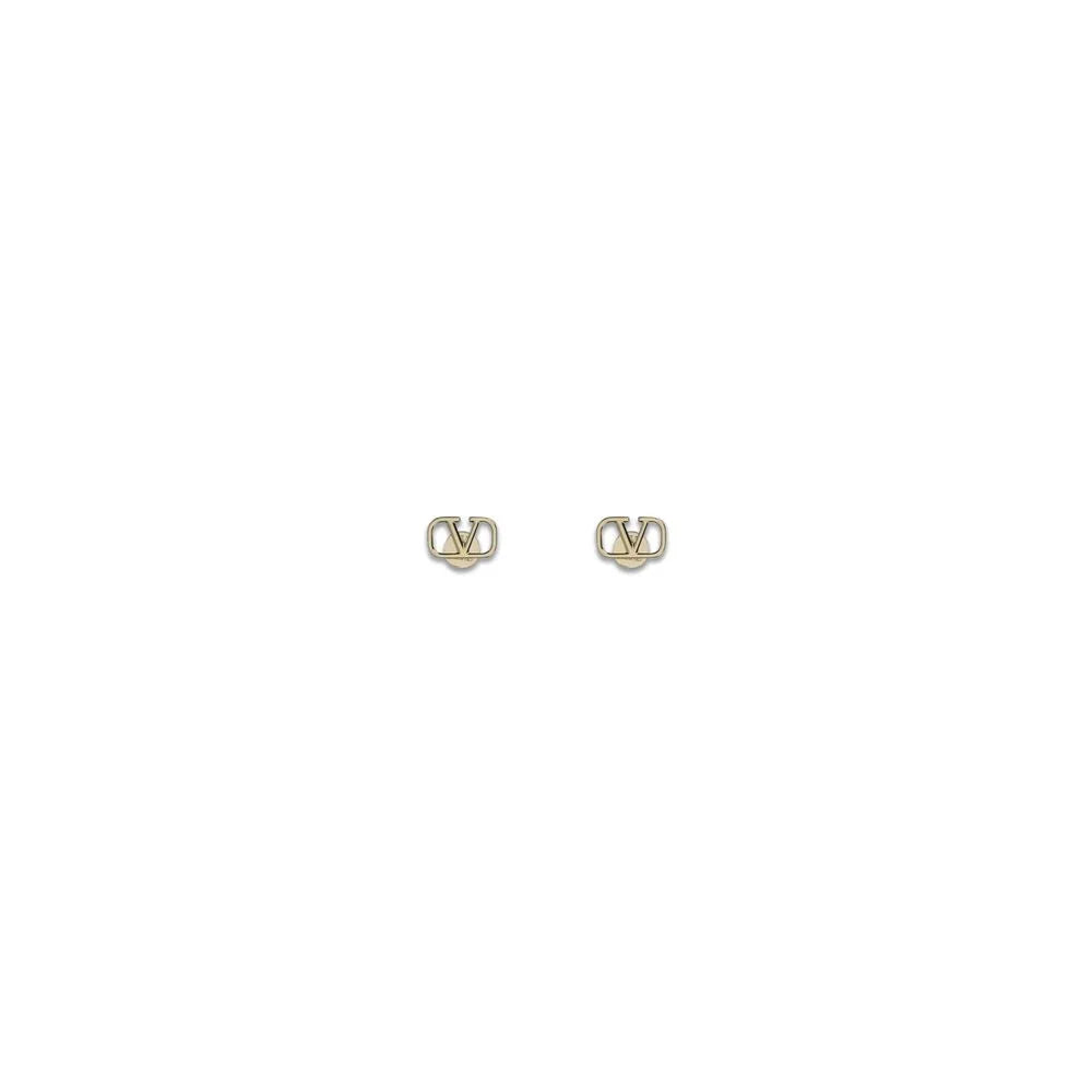 Valentino Garavani Gold Metal Earrings - One Size