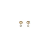 Valentino Garavani Gold Metal Earrings - One Size - Earrings