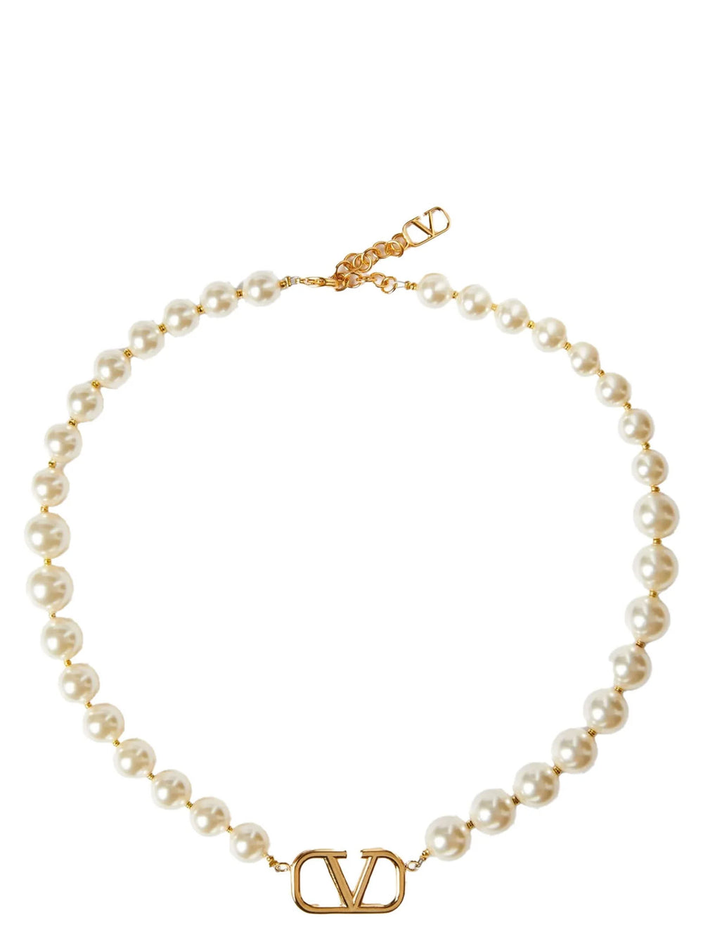 Valentino Garavani Gold Metal Necklace - One Size