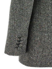 Valentino Garavani Gray Virgin Wool Blazer - IT40