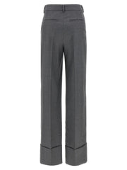 Valentino Garavani Gray Virgin Wool Dress Pants - IT36 | S