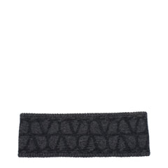 Valentino Garavani Gray Wool Headbands