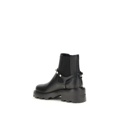 Valentino Garavani Leather Ankle Boots - Boots