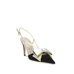Valentino Garavani Multicolor Calf Leather Bos Taurus High Heel Pumps