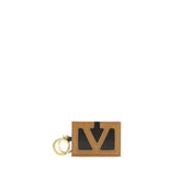Valentino Garavani Multicolor Calf Leather Bos Taurus Sleutelhanger