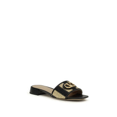 Valentino Garavani Multicolor Calf Leather Bos Taurus Sandals - EU38/US8