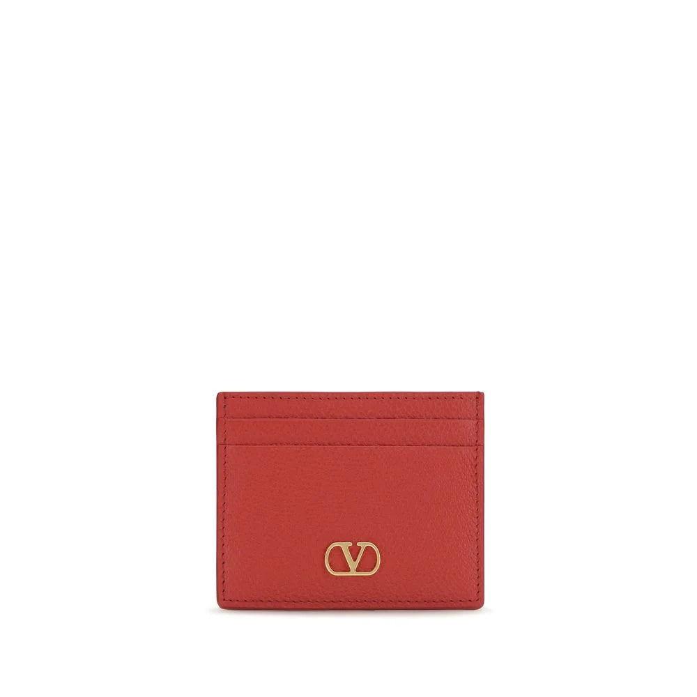 Portefeuille en cuir de veau Bos Taurus multicolore Valentino Garavani