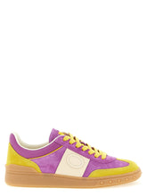 Sneakers de sport en veau multicolore Valentino Garavani